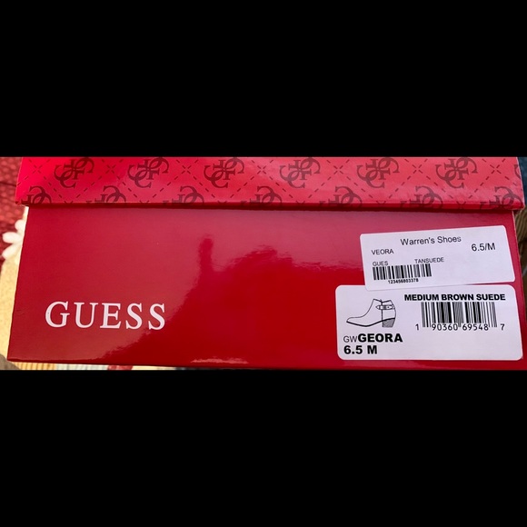 GUESS Tan ankle boots - Picture 6 of 7